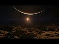 Elite Dangerous - Moon Orbiting at 1 RPM