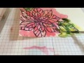 Part 2 watercoloured Poinsettia