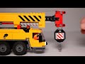 Lego City 60409 Yellow Mobile Construction Crane Speed Build