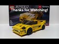 LEGO 76901 Ferrari F50 Speed Champions Alternative MOC Instructions