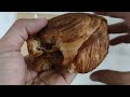 Unwrapping Rendang Croissant from One 18 Bakery