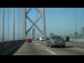 First Trip Over the Top of the Bay Bridge After Labor Day Closure 2009