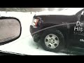 Fastest way to scrape ice from a window