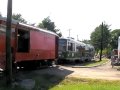 Unloading  MBTA Boeing LRV 3424 from a Flatbed Truck