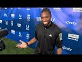 Noah Lyles after completing 100/200 double at 2024 US Olympic Trials