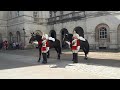 Inspection at Horse Guards Westminster London