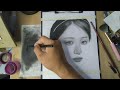 Quick Tutorial for Smooth Skin Stone Using charcoal powder and graphite pencils