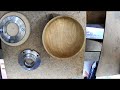 Bowl turning with no chuck just a face plate