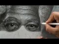 Drawing Morgan freeman | Portrait Tutorial for BEGINNERS