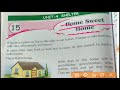 Class-3,EVS, chapter-15 Home sweet home, part-1