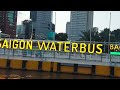 Waterbus experience at Bach Dang Station, Saigon