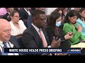 LIVE: White House holds press briefing