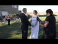 Brad Janie's  Wedding Ceremony