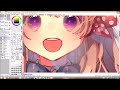 speed painting sai/월간소녀노자키군 사쿠라 치요/月刊少女野崎くん/佐倉千代