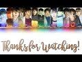 SEVENTEEN (세븐틴) - Thanks (고맙다) Color Coded Han/Rom/Eng Lyrics