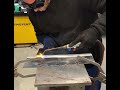 Gas Welding Aluminium 22 Gauge Aluminum 0.8mm Traditional Butt Joint Zero Tacks Zero Rod Fill