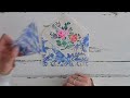 Use Napkins To Alter & Decorate Junk Envelopes! Easy Junk Journal Napkin Decoupage Tutorial