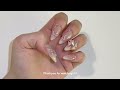 let's do xiaohongshu inspired nails at home ౨ৎ⋆˚｡⋆ (asmr nail prep, gel-x application, blush nails)