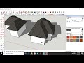 How to create a parapet on sketchup