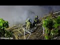 Veel brandweer met spoed naar Grote brand in Dungense woonboerderij na blikseminslag