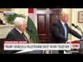 Trump meets with Palestinian leader (Full event)