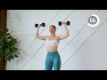 Full UPPER BODY Workout (Tone & Sculpt) - 20 min At Home