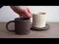 코일링 기법으로 만드는 도자기 머그컵 : how to make a coil mug with a handle  [ONDO STUDIO]