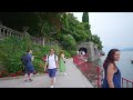 Varenna 4K Virtual Walking Tour Lake Como Italy 60FPS