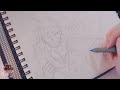 Sketching ASMR | Real Time + Full Process | No Talking | NIJI KRISIS