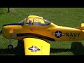 Eflite CZ T-28 Maiden flight, 2nd flight, and then.........