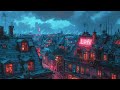 Lofi Rain Beats 🎵 Step Back In Time To 1980's & 90's Chill Hip Hop Vibes In Old Town 🏙️ Rain Sounds