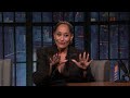Tracee Ellis Ross Met Eddie Murphy for the First Time on the Candy Cane Lane Set