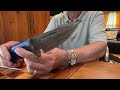 Damascus Hunting Knife With sheath by Bladebolt