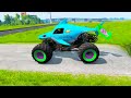 Big & Small Mcqueen Truck is equipped with a Cannon - Slide Colors - Thomas Trains | BeamNG.Drive