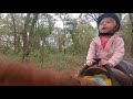 So many crazy obstacles- not your average trail ride