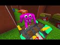 SURVIVAL IN PIT MAZE WITH CATNAP DOGDAY ZOONOMALY & SMILING CRITTERS Garten of BanBan 7 in Minecraft