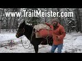 How to tie an Easy Double Diamond Hitch for horse packing