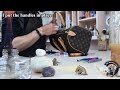 Repair of Louis Vuitton Speedy 30 leather and canvas bag ASMR
