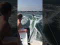 Wake Surfing / Skurfing in Maine