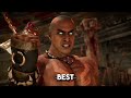 Mortal Kombat 11 Character intros
