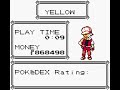 [TAS] GBC Pokémon: Yellow Version 