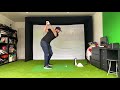 I built a golf simulator AT HOME!