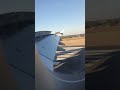 Emirates A380 landing at OR Tambo International