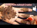 Rakhi Special 🥰 very easy 💯✨💖 stylish Henna mahendi digain|| for front hand| 👐💫💫 #viral #youtube |