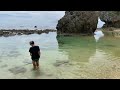 Tide pool outside of WW2 Peace museum in Okinawa