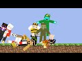 Minecraft Manhunt VS Super Mario Bros. | Mario Animation