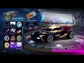 Rocket League® PS4 4 Zephyr crate opening, new car already! + 1 victory crate