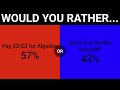 Would You Rather: Algodoo Edition