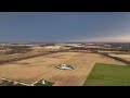 4-8-2024 Solar Eclipse Drone Footage, La Rue, Ohio - 100% totality