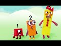 Three Little Pigs | Full Episode - S1 E8 | Numberblocks (Level 1 - Red 🔴)